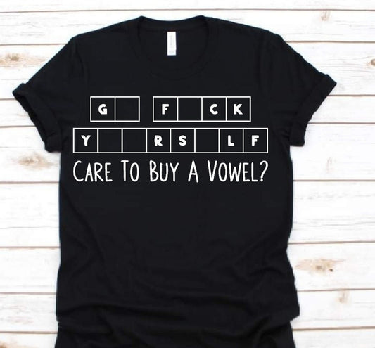 Care to buy a vowel?